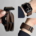 AppleWatch Armband Leder Dunkelbraun