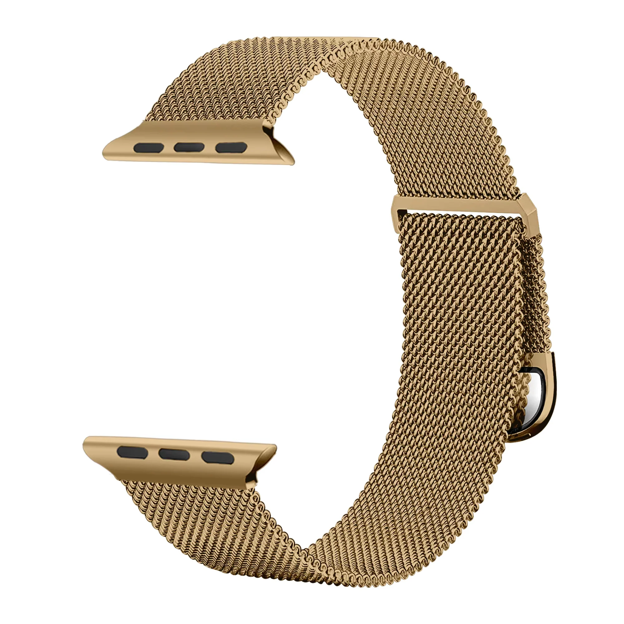 AppleWatch Armband Edelstahl Gold